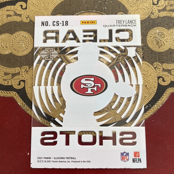 Trey lance clear shots card - Picture 2 of 2